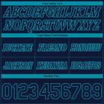 Personalized Custom Name and Number Basketball Shorts Navy Teal Pinstripe Fade Authentic Fashion Personalized Navy Teal Pinstripe