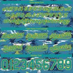 Custom Name Number Basketball Shorts Hawaii Palm Trees Navy Teal Yellow 3D Pattern Authentic Team Gear Personalized Navy