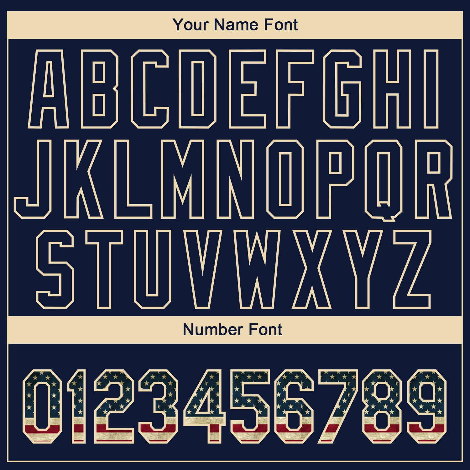 Personalized Navy Vintage USA Flag-Cream 3D American Flag Fashion Two-Button Unisex Softball Jersey Team Custom Name and Number Personalized 3D American Flag Jersey with Custom Name and Number, Vintage USA Flag & Cream Unisex Softball Team Gear Personalized - Image 5