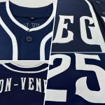 Custom Name and Number Authentic Baseball Jersey - Personalized Navy and White Team Jersey Personalized Navy White Authentic