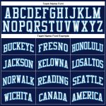 Custom Name and Number Personalized Authentic Basketball Jersey - Navy Blue White Throwback Personalized Navy White-Blue