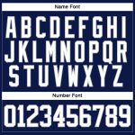 Custom Name and Number Hockey Jersey - Personalized Navy White Gray Lace Neck Team Apparel Personalized Navy White-Gray Hockey