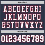 Personalized Navy Gray White Mesh Football Jersey - Authentic Throwback Design Personalized Navy White-Gray Mesh Authentic