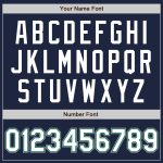 Custom Name and Number Navy White Kelly Green Baseball Jersey - Personalized Authentic Team Apparel Personalized Navy White-Kelly