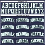 Custom Basketball Jersey Personalized with Name & Number in Navy, White & Kelly Green - Authentic Throwback Design Personalized