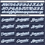 Custom Navy and Light Blue Baseball Jersey - Personalized Sleeveless with Name and Number Personalized Navy White-Light Blue