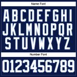 Custom Name and Number Hockey Jersey - Personalized Navy and Light Blue Lace Neck Team Apparel Personalized Navy White-Light