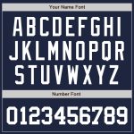 Custom Name and Number Personalized Baseball Jersey - Authentic Navy White Maroon Team Jersey Personalized Navy White-Maroon