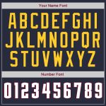 Custom Team Name and Number Authentic Throwback Basketball Jersey - Personalized Navy White Maroon Design Personalized Navy
