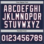 Personalized Authentic Basketball Jersey - Navy White Maroon Throwback Design Personalized Navy White-Maroon Authentic Throwback
