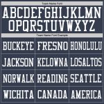 Custom Team Name Number Navy White Mesh Authentic Football Jersey Personalized Navy White Mesh Authentic Football Jersey