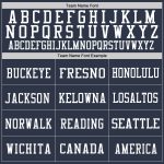 Custom Name and Number Authentic Football Jersey - Personalized Navy White Mesh Throwback Team Jersey Personalized Navy White