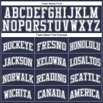 Custom Personalized Basketball Jersey with Team Name and Number - Navy White Navy-Gray Authentic Throwback Personalized Navy