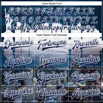 Navy White Personalized New York City 3D Varsity Letterman Jacket with Custom Name and Number, Full-Snap Bomber Design Personalized