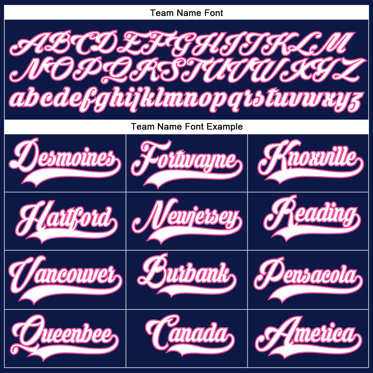 Personalized Navy White-Pink Hockey Lace Neck Jersey Team Custom Name and Number Custom Name Number Jersey - Personalized Navy White-Pink Hockey Lace Neck Team Apparel Personalized Navy White-Pink Hockey - Image 4