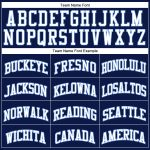 Personalized Authentic Basketball Jersey Navy White Light Blue Pinstripe Personalized Navy White Pinstripe White-Light Blue