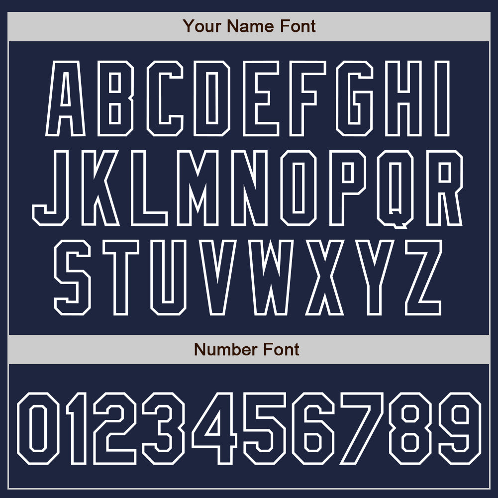 Personalized Navy White Pinstripe White Two-Button Unisex Softball Jersey Team Custom Name and Number Custom Name and Number Unisex Softball Jersey - Personalized Navy White Pinstripe Two-Button Design Personalized Navy White - Image 5