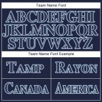 Custom Name and Number Baseball Jersey in Navy and Powder Blue - Personalized Team Jersey Personalized Navy White-Powder
