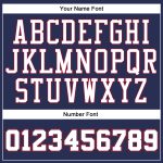 Personalized Authentic Basketball Jersey - Navy Red White Throwback Design Personalized Navy White-Red Authentic Throwback