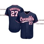 Personalized Navy Red White Baseball Jersey for Men and Women - Custom Team Gear Personalized Navy White-Red Baseball Jersey