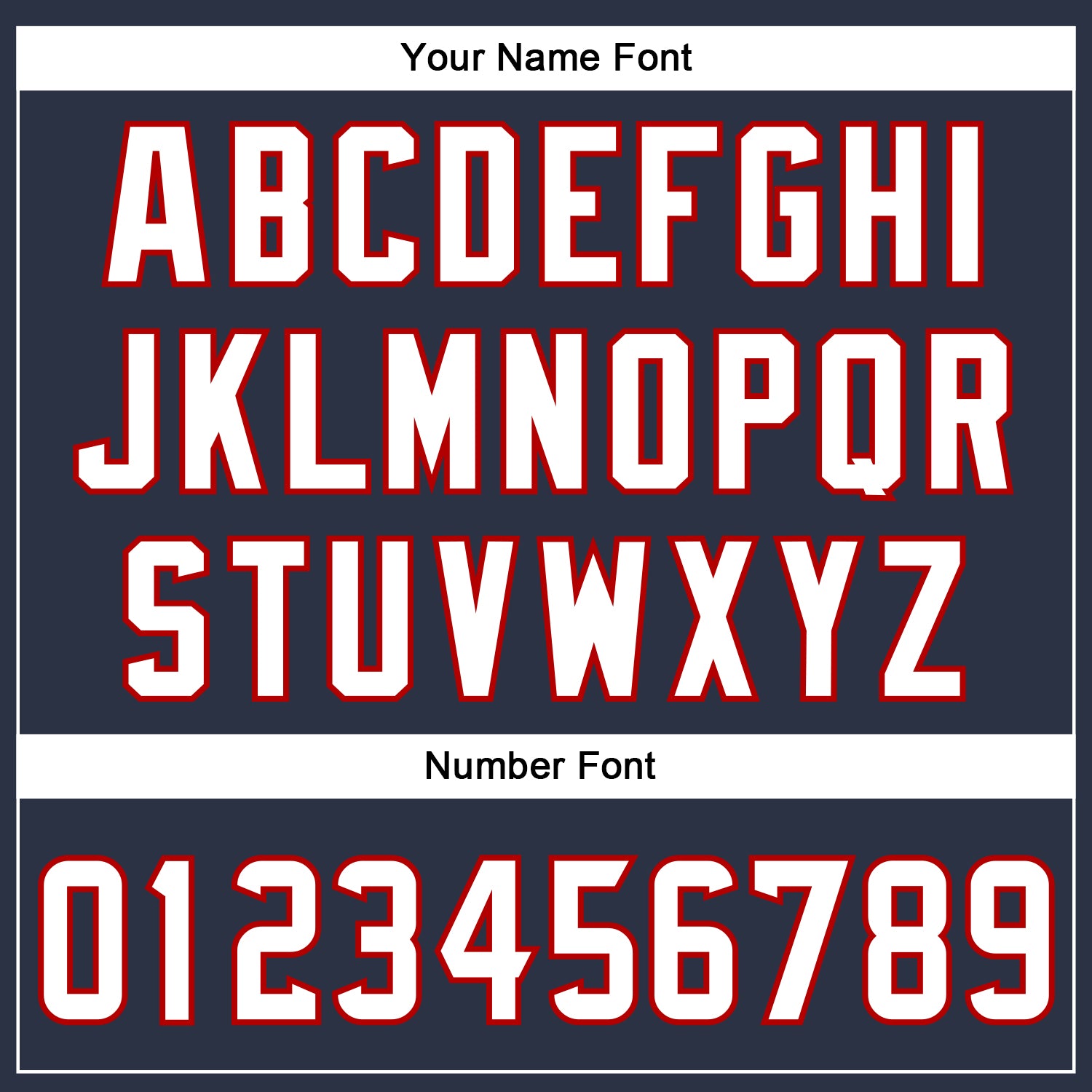 Personalized Navy White-Red Mesh Authentic Throwback Football Jersey Team Custom Name and Number Personalized Authentic Throwback Football Jersey - Custom Team Name & Number in Navy, White & Red Mesh Personalized Navy - Image 6