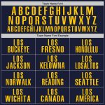 Custom Team Name Number Polo Shirt Navy Yellow Performance Golf Shirt Personalized Navy Yellow Performance Golf Polo Shirt