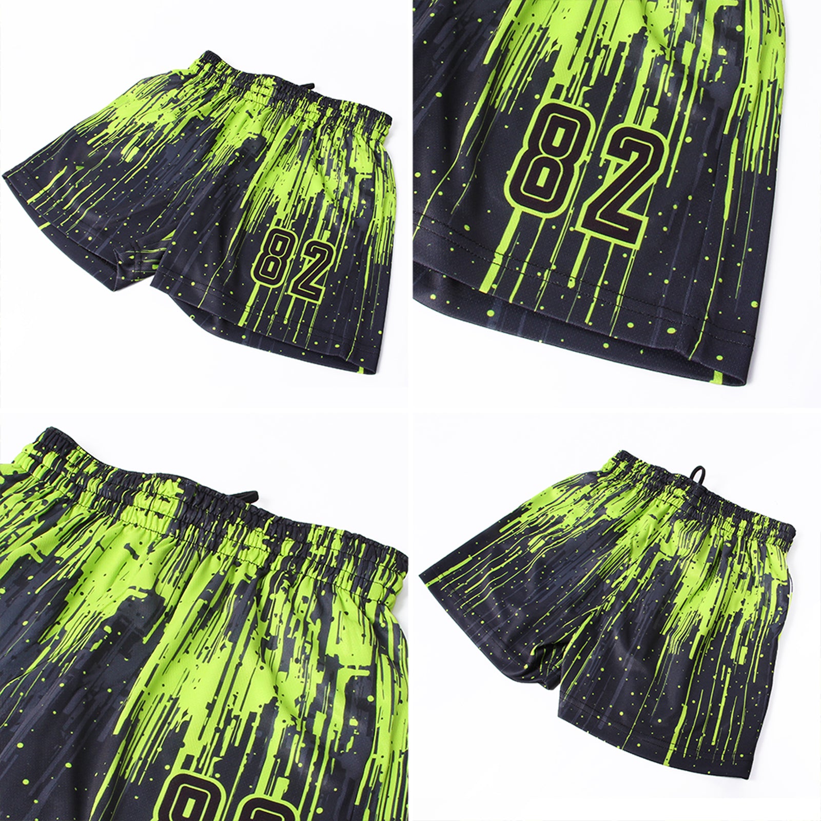 Personalized Neon Green Black Sublimation Soccer Uniform Jersey 7380 Custom Neon Green Sublimation Soccer Jersey - Black 7380 Personalized Uniform Personalized Neon Green Black Sublimation Soccer - Image 9