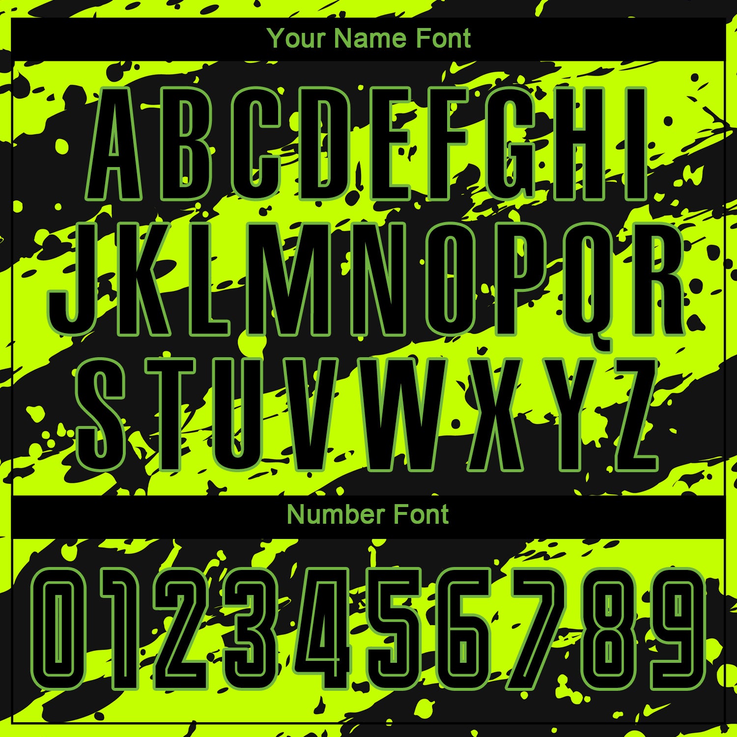 Personalized Neon Green Black Sublimation Soccer Uniform Jersey Custom Neon Green Black Soccer Jersey - Personalized Sublimation Uniform Personalized Neon Green Black Sublimation Soccer - Image 7