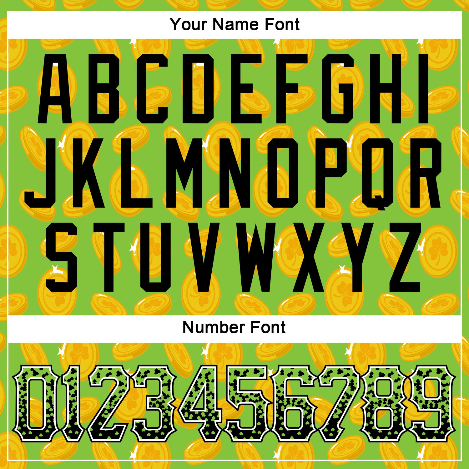 Personalized Neon Green Black-White 3D Pattern Design Authentic St. Patrick's Day Drift Fashion Baseball Jersey Team Custom Name and Number Custom St. Patricks Day Baseball Jersey with 3D Pattern Design, Personalized Neon Green, Black & White, Team Name and Number - Image 5