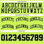 Custom Team Name Number Basketball Shorts Authentic Throwback Neon Green Black-White Personalized Neon Green Black-White