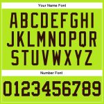 Custom Authentic Basketball Jersey - Personalized Neon Green Brown Retro Design with Team Name & Number Personalized Neon