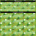 Custom St. Patricks Day Baseball Jersey with Personalized Neon Green and Brown-Gold 3D Pattern, Team Name and Number Personalized