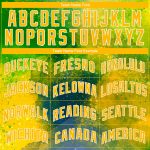 Custom Name Number Basketball Jersey - Personalized 3D Pattern Design Neon Green Gold White Abstract Psychedelic Style Personalized