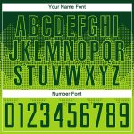 Custom Neon Green Soccer Jersey with Personalized Name & Number - Sublimation Uniform for Teams Personalized Neon Green Green