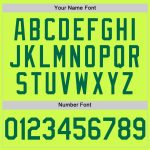 Personalized Kelly Green and White Neon Baseball Jersey Custom Name and Number - Authentic Throwback Team Apparel Personalized