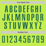 Custom Authentic Throwback Basketball Jersey - Personalized Neon Green & Kelly Green, Custom Name & Number Personalized Neon