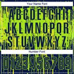 Custom Neon Green and Yellow Soccer Jersey with Personalized Name & Number - Sublimation Team Uniform Personalized Neon Green