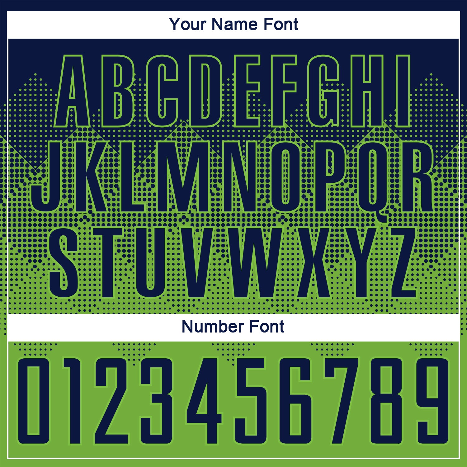 Personalized Neon Green Navy Sublimation Soccer Uniform Jersey Team Custom Name and Number Custom Neon Green Navy Soccer Uniform Jersey with Personalized Name and Number Personalized Neon Green Navy Sublimation Soccer - Image 5