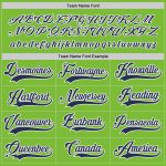 Custom Name and Number Hockey Jersey - Personalized Neon Green Navy-White Team Jersey Personalized Neon Green Navy-White