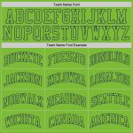 Custom Name and Number Personalized Neon Green Navy Basketball Jersey - Authentic Team Apparel Personalized Neon Green Neon