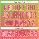 Custom Name and Number Hawaii Palm Leaves Baseball Jersey 3D Pattern Neon Green Pink White Design Personalized Neon Green