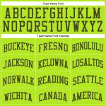 Custom Neon Green Olive Basketball Jersey with Personalized Name and Number - Authentic Throwback Design Personalized Neon