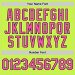 Custom Name Number Baseball Jersey - Personalized Neon Green Pink Navy Mesh Authentic Throwback Personalized Neon Green Pink-Navy