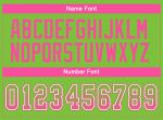 Customizable Mesh Football Jersey Neon Green Pink White Team Name Number Personalized Neon Green Pink-White Mesh Drift Fashion