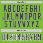Custom Neon Hockey Jersey with Name & Number - Green Purple White Team Apparel Personalized Neon Green Purple-White Hockey