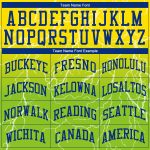 Custom Neon Green Basketball Jersey with Royal Gold Accents - Personalized Team Name and Number, Round Neck Sublimation Suit