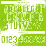 Custom Neon Green 3D Pattern Baseball Jersey with Brush Stroke Design, Personalized Name & Number, Authentic Team Gear Personalized