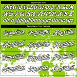 Personalized Neon Green White-Black 3D Pattern Design Abstract Splash Grunge Art Authentic Baseball Jersey Team Custom Name and Number