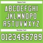 Personalized Neon Green White-Black Mesh Authentic Football Jersey Team Custom Name and Number