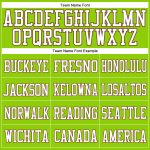 Personalized Neon Green and White Burgundy Football Jersey - Authentic Mesh Jersey Personalized Neon Green White-Burgundy